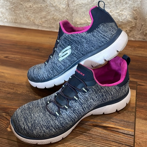 Sketchers Memory Foam Slide Tennis - Picture 5 of 6